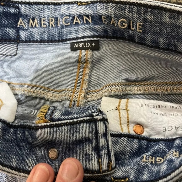 America Eagle Outfitters slim Mens Jeans Size 26 X 28 Cotton Denim Straight - Picture 3 of 4